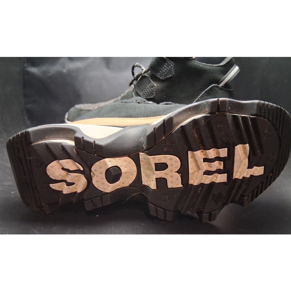 Sorel Kinetic Impact II Wonder Lace Waterproof Boots Black NL5039-010 Womens 7.5 - Picture 10 of 11